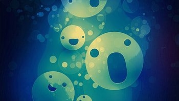 Abstract, , Glare, Shine, Light, Smilies, Smiles HD wallpaper