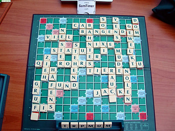 German edition, Scrabble HD wallpaper