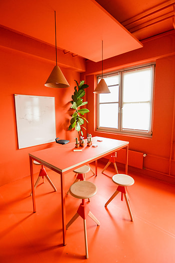 Interior, Office, Miscellanea, Miscellaneous, Design, Room HD phone wallpaper