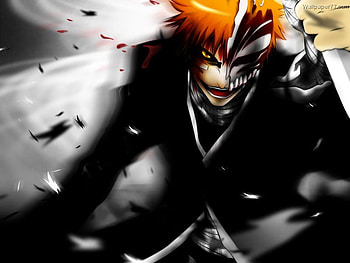 Darkness, getsuga tensho, ichigo, dark, hollow HD wallpaper