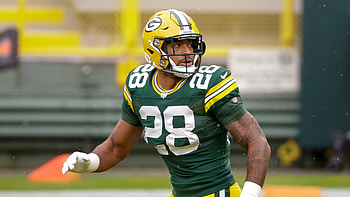AJ Dillon, Green Bay Packers HD wallpaper