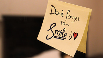 Dont Forget To Smile Msg, msg, smile, comments, love HD wallpaper