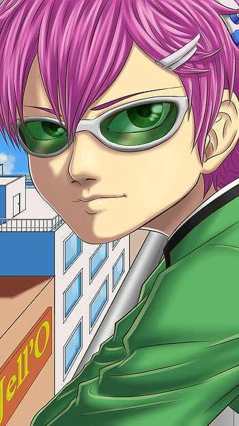 Saiki K, Cartoon HD phone wallpaper