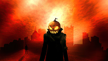The Last Halloween , halloween, artist, artwork, digital-art, deviantart HD wallpaper