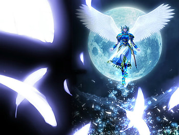 Valkyrie Profile, wings, game, lenneth HD wallpaper