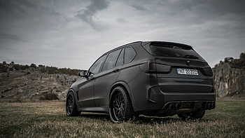 Z Performance BMW X5 Black Matte Rear, bmw-x5, bmw, cars, 2018-cars HD wallpaper