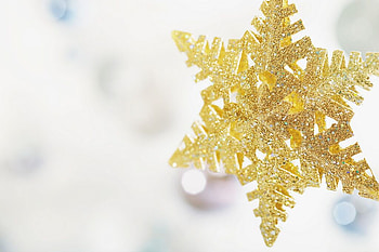 Gold star, golden, holidays, graphy, cute, garland, star, christmas, decorations, candles, lovely, new year HD wallpaper