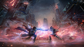 Tekken 8: Epic Ultra Featuring Jin & Kazuya, video game, Tekken 8, Tekken, Jin Kazama, Kazuya Mishima HD wallpaper
