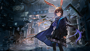 Ark Knight Girl Anime , anime-girl, anime, artist, artwork, digital-art HD wallpaper